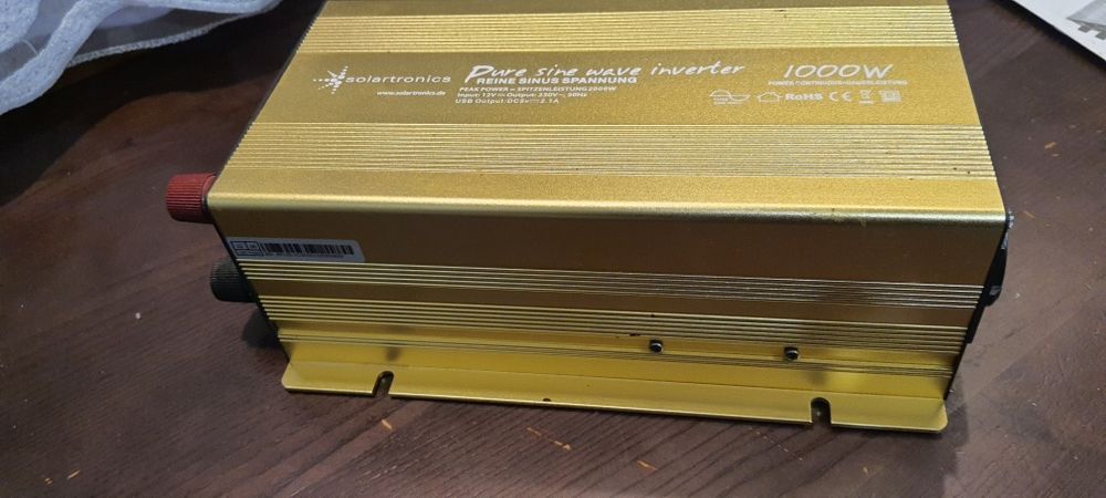 Інвертер перетворювач привезений з Німеччини з чистим синусом