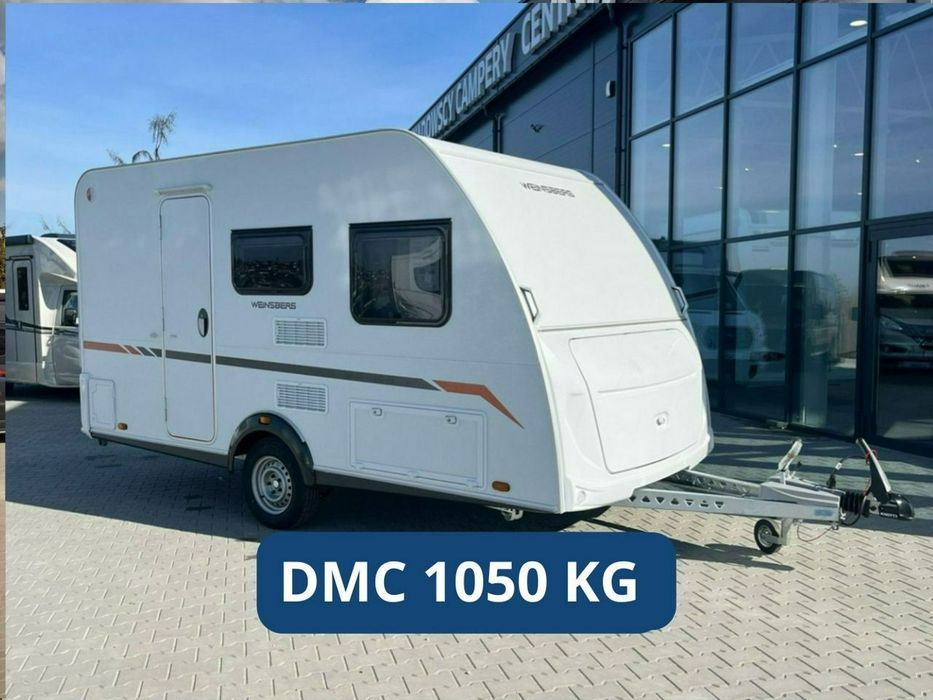 Weinsberg CaraCito 390 QD  Od ręki - Mała przyczepa Weinsberg dla 2/3 osób! DMC 1050 kg