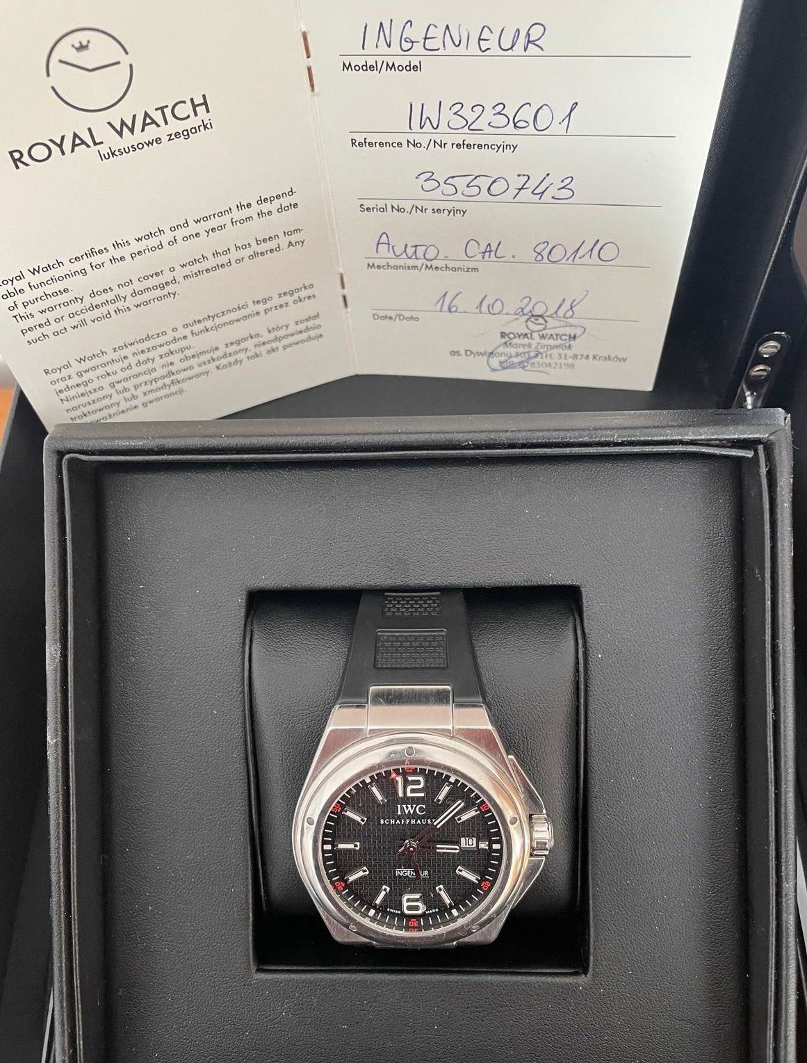 Zegarek- IWC INGENIEUR Mission Earth  46mm  - IWC INGENIEUR MISS