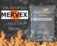 Węgiel Orzech worki 25 kg paleta 900 kg dostawa