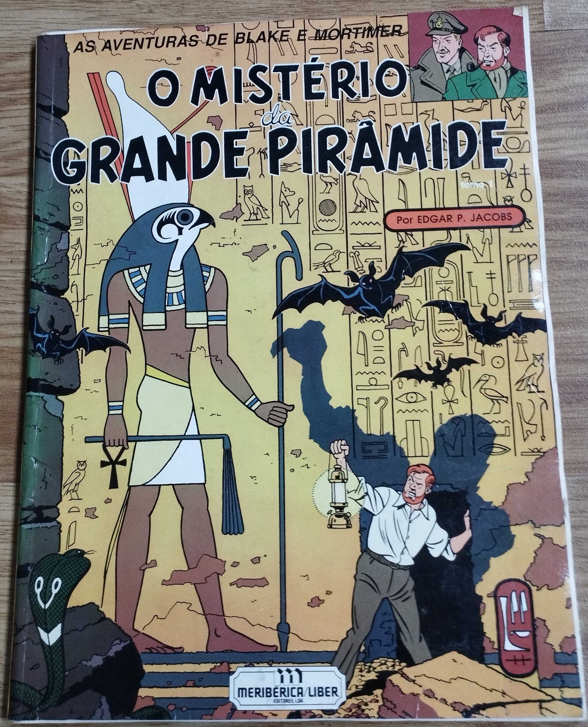 Banda Desenhada Blake and Mortimer - O Mistério da Grande Pirâmide (1)
