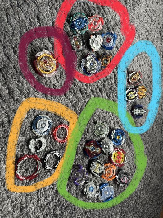 Бейблейд та запускалки