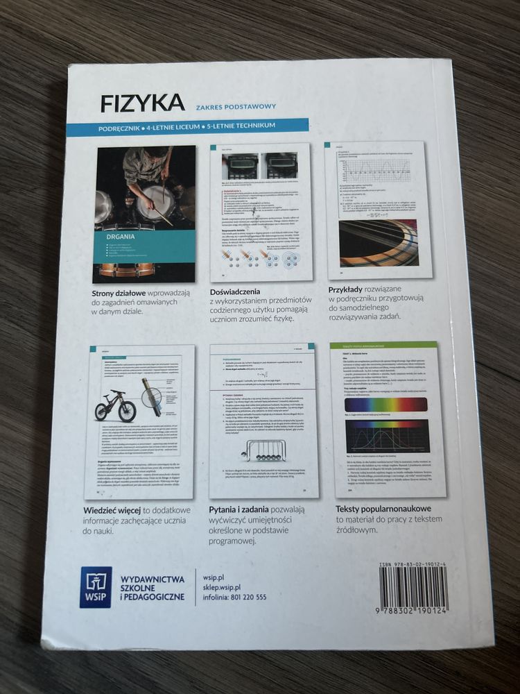 Fizyka 2 WSiP Podręcznik liceum i technikum