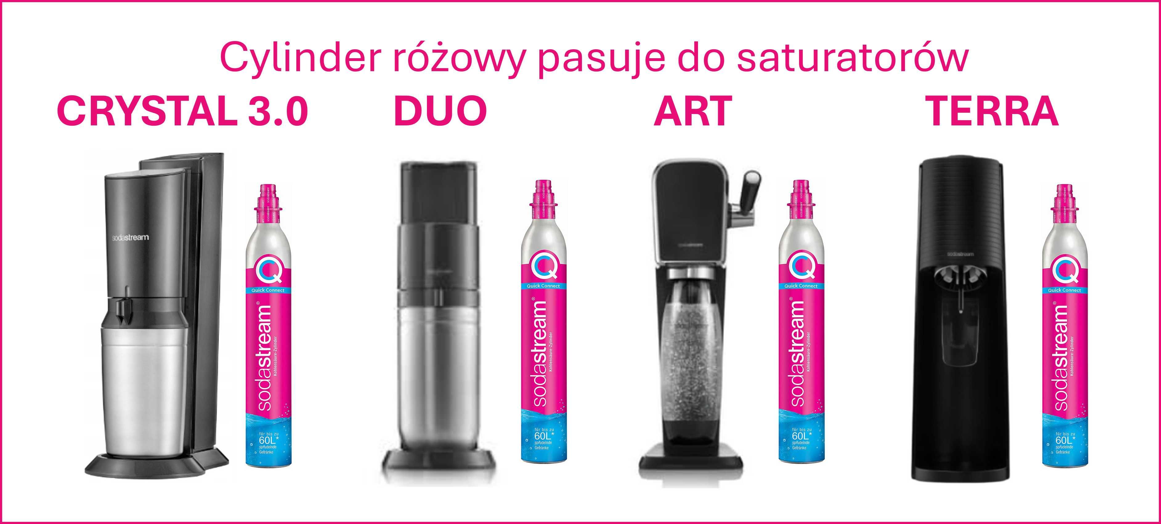 Napełnienie butli SODASTREAM darmowa dostawa Warszawa.