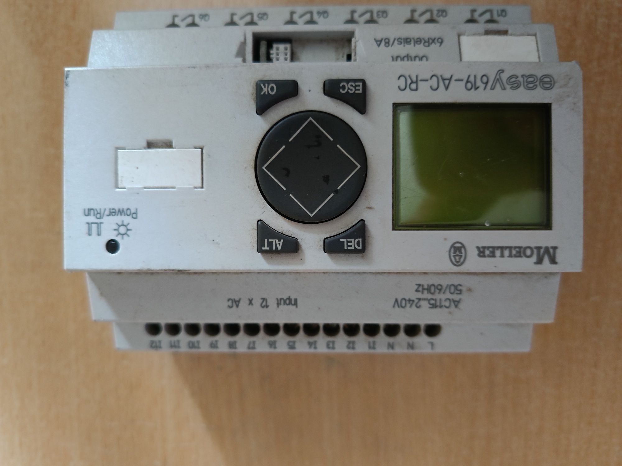 Sterownik PLC Moeller EASY 619 DC-RC