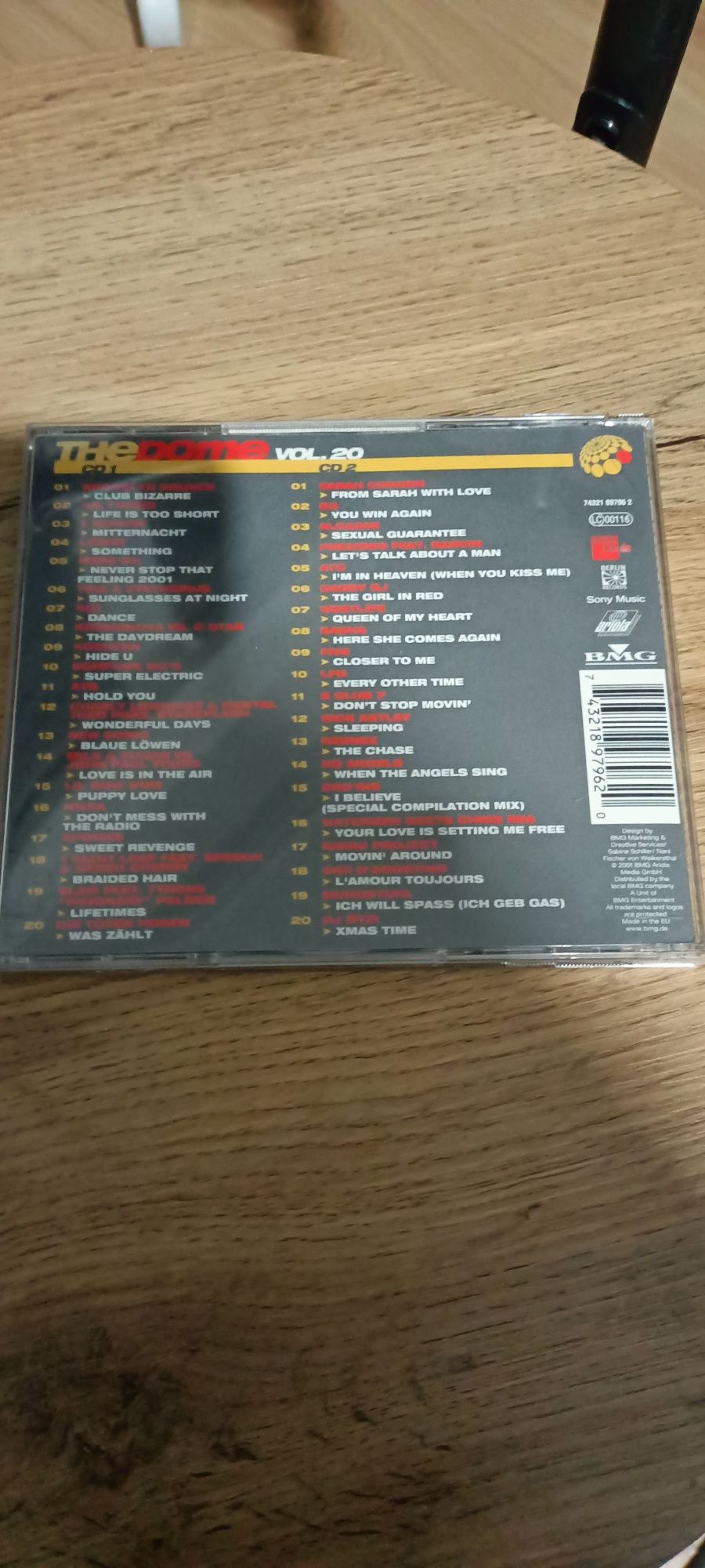 Płyta CD The Dome vol20 z 2001 r