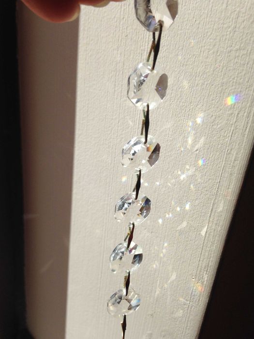 Pedras/pingentes em cristal para candeeiro lustre