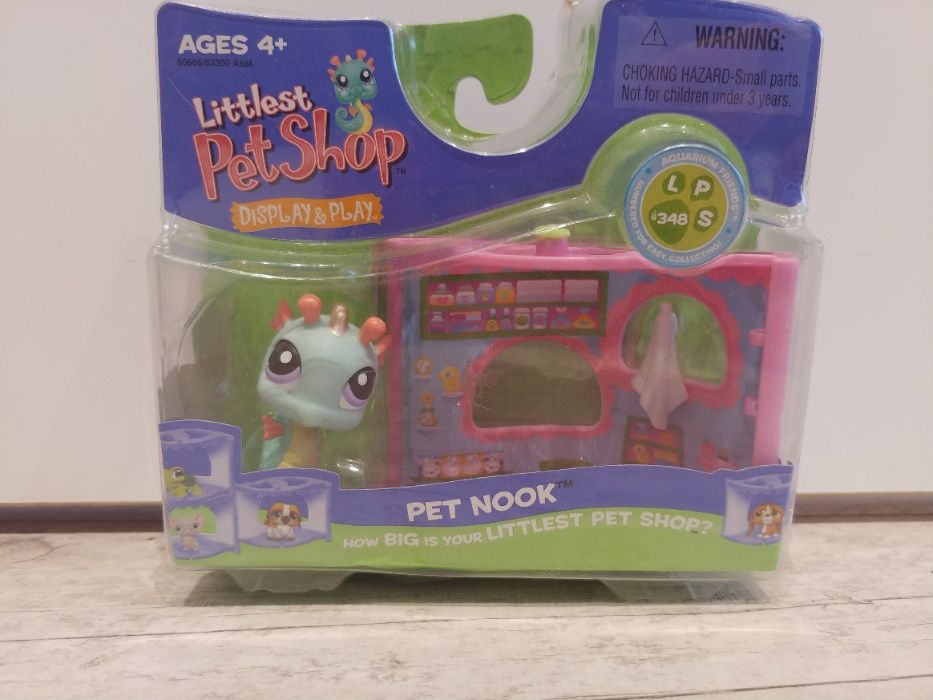 LPS Littlest Pet Shop konik morski w oryginalnym opakowaniu pudełko