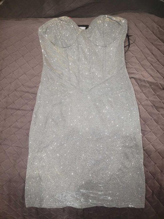 Святкова сукня бандо. Сяюча.Дивовижно переливається. Xs -s