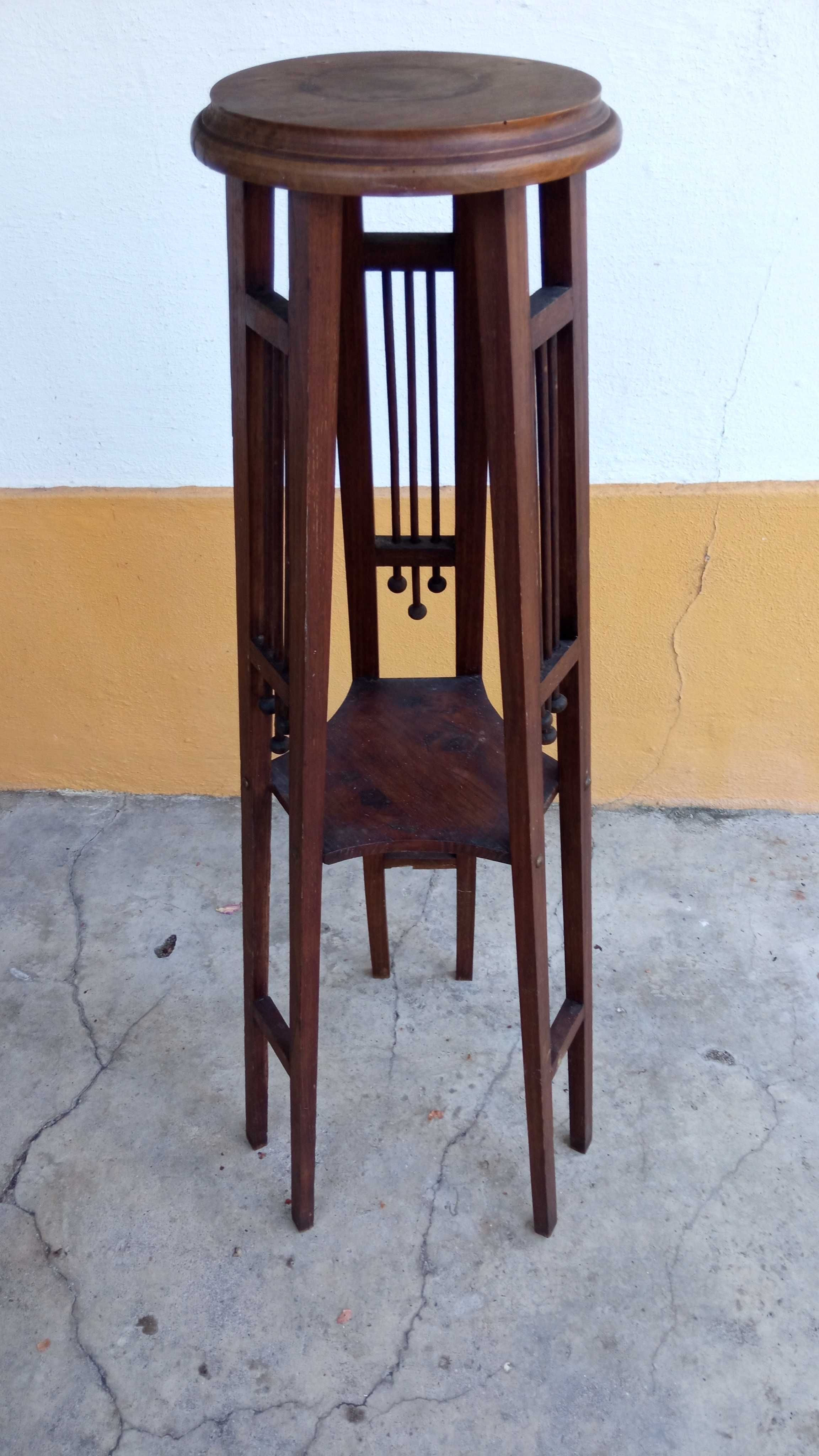 Floreira/coluna alta vintage (par)