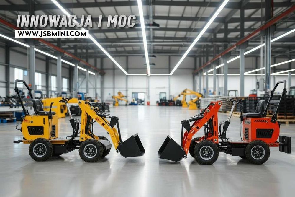 PolskaNowa Mini Ładowarka Kołowa Przegubowa Łamana MS-L116KN GWARANCJA