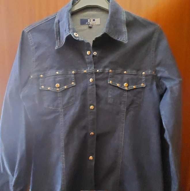 Camisa ganga com tachas