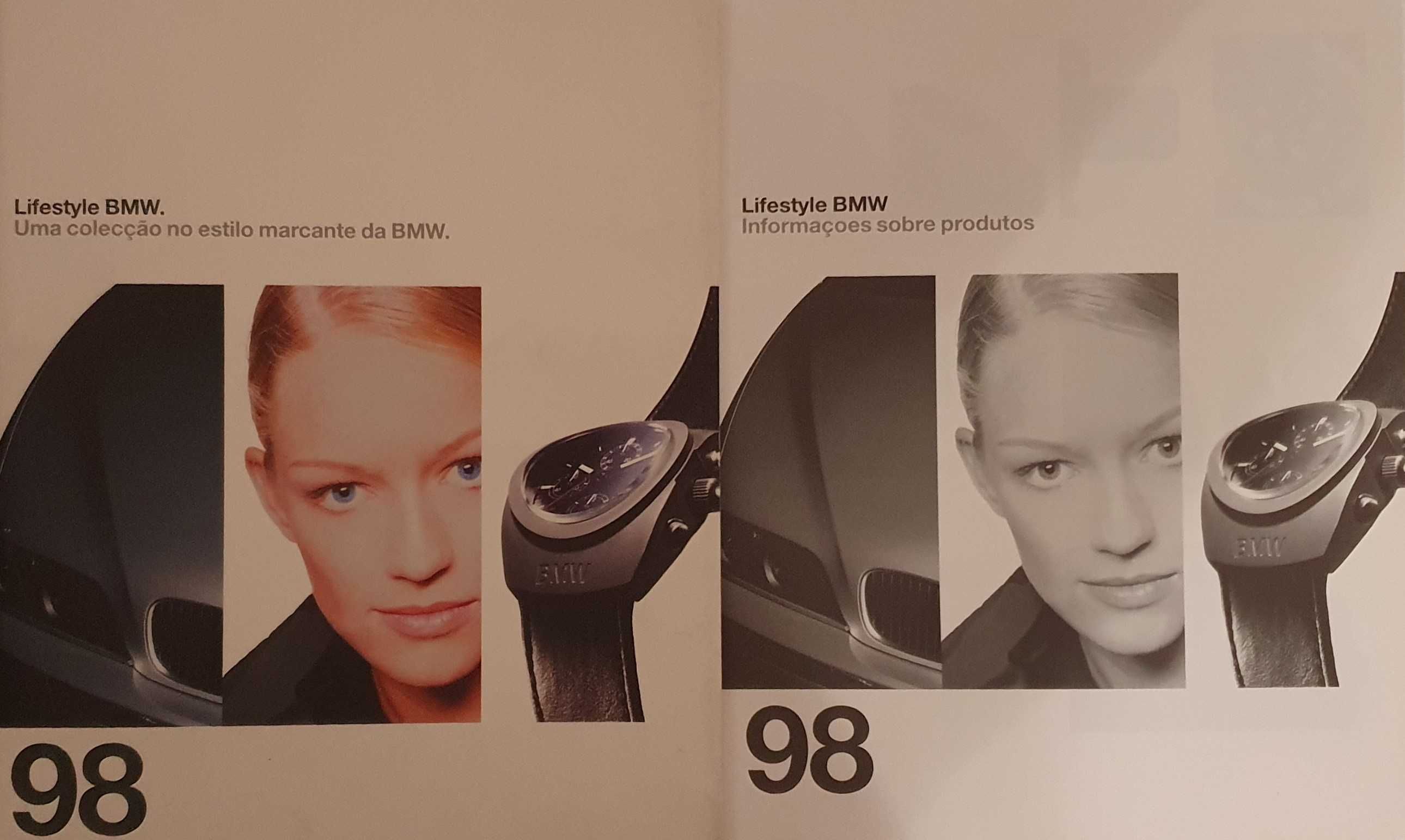 Catálogo BMW Lifestyle - Artigos, Acessórios, Vestuário - 1998