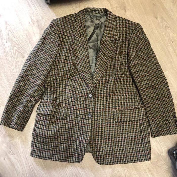 Жакет пиджак burberry шерстяний піджак xl-xxl