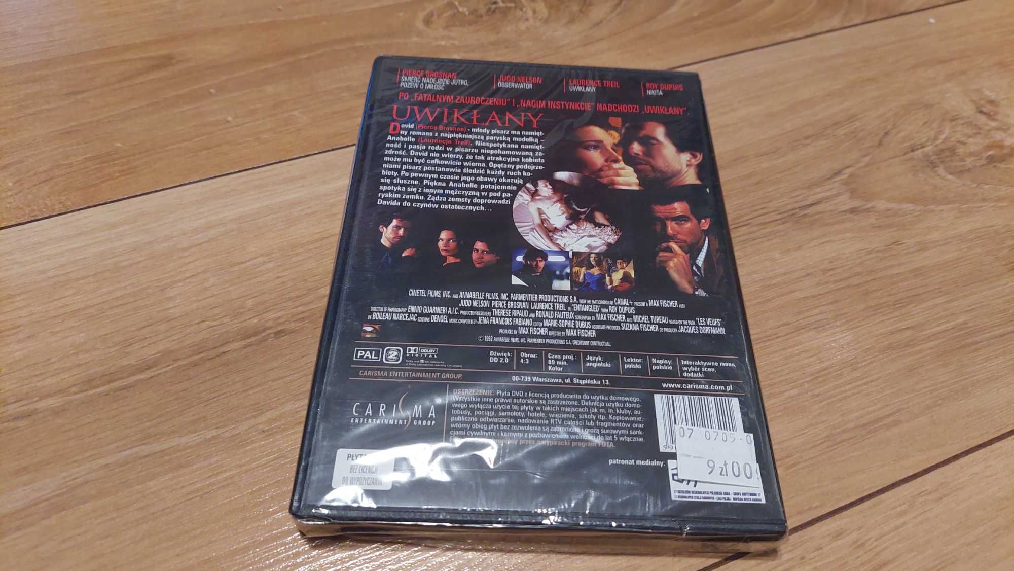 film DVD Uwikłany (1993) Pierce Brosnan NOWA W FOLII