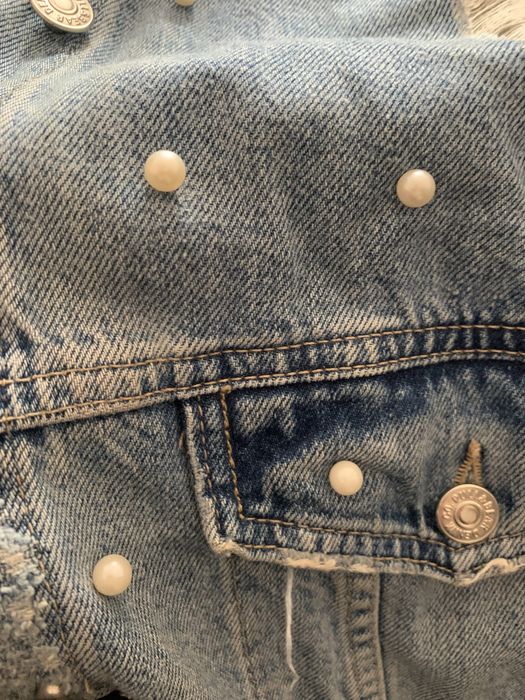 Casaco de ganga oversized