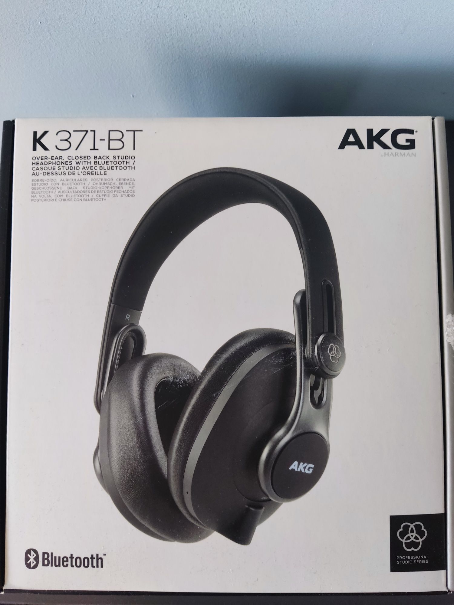 Słuchawki AKG 371-BT Nowe Bluetooth Profesjonalne