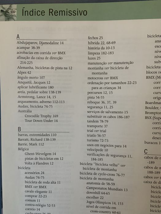 Manual de bicicletas e ciclismo