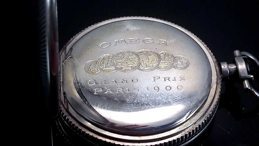 OMEGA, старинный корпус для карманных часов, серебро 84/0,875 п