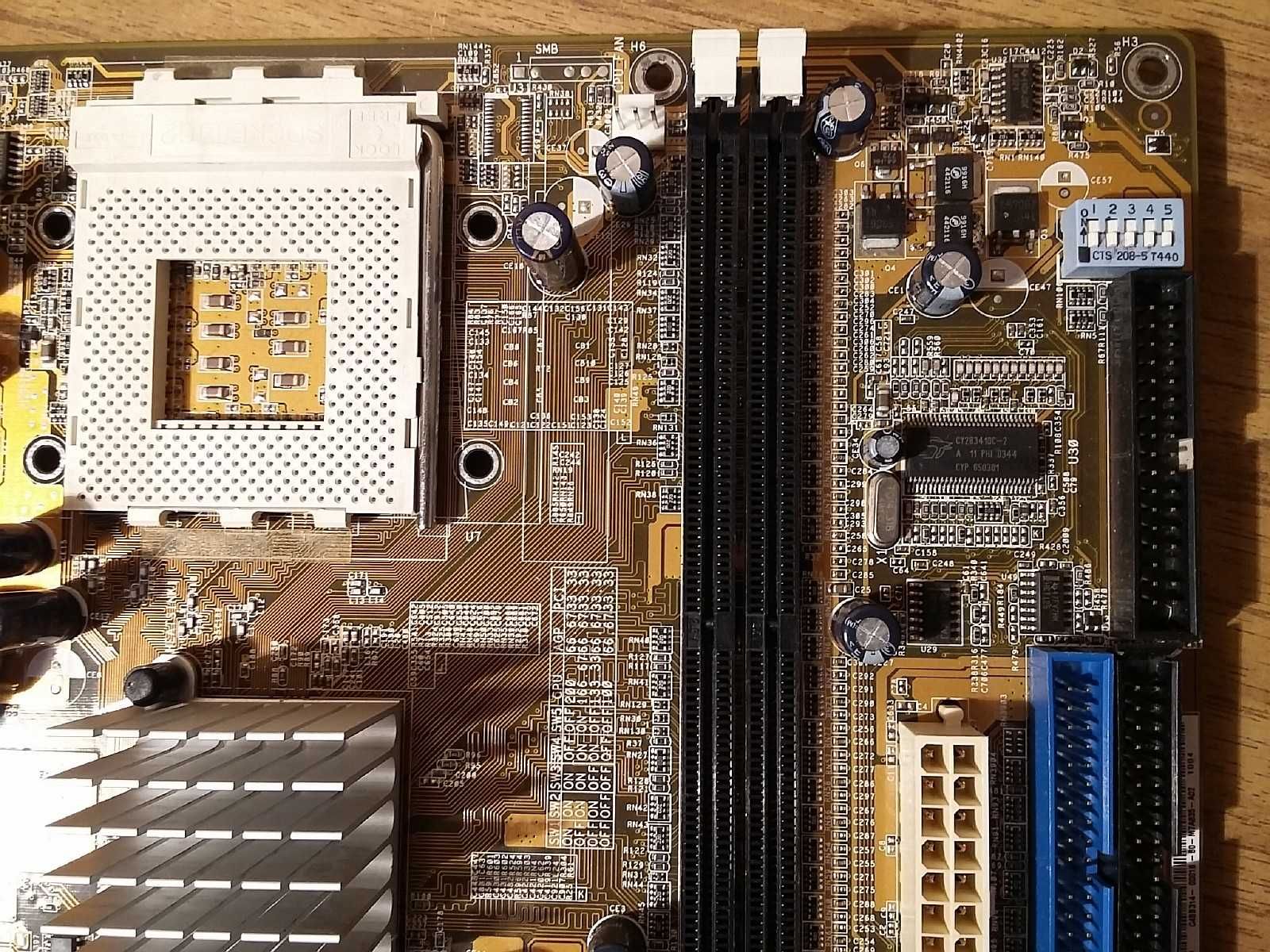 Материнская компьютерная плата ASUS A7V400-MX (Socket A, PGA 462)