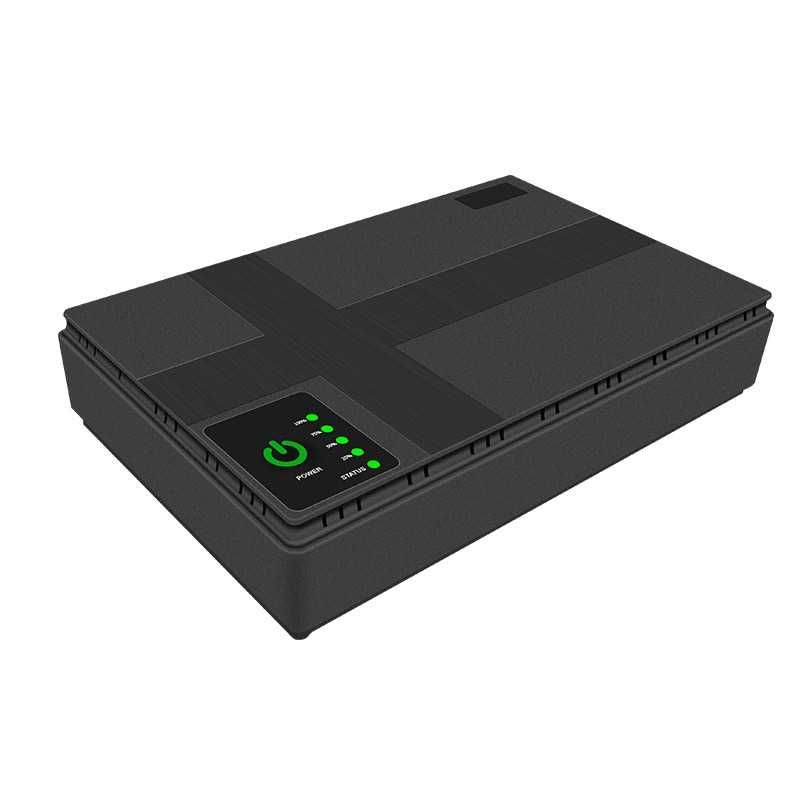 Mini UPS ДБЖ ИБП 5V9V12V 10400mah 18Вт для камеры, роутера,  DC1018P