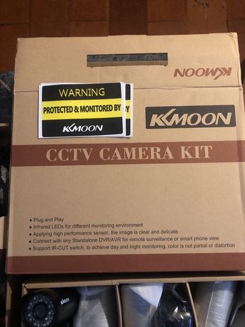 Kit de cameras CCTV kkmoon 4 unidades
