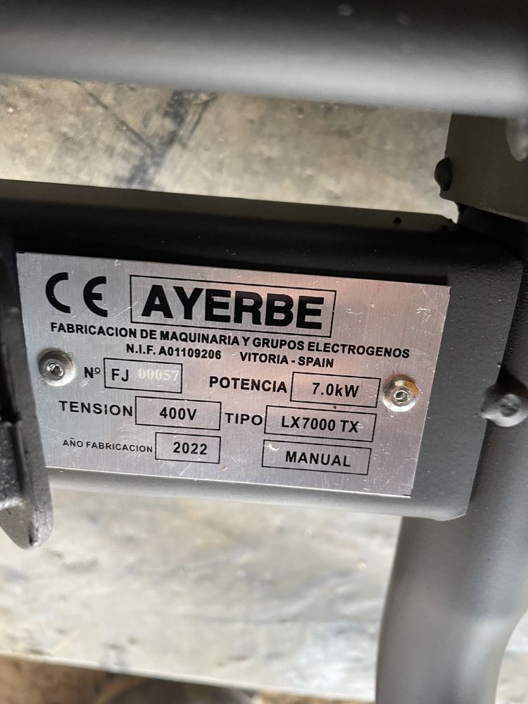 Генератор бензиновий Ayerbe