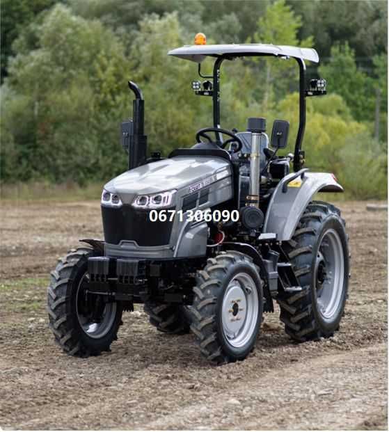 Мінітрактор Скаут TE-504 SR з козирком НОВА модель доставка під двір