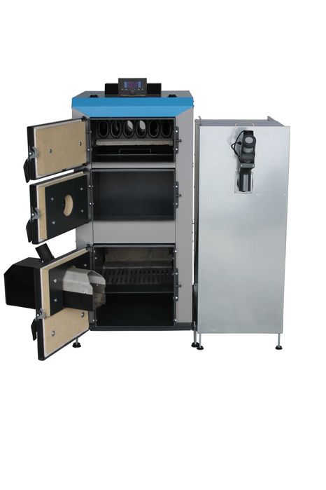 kocioł piec  automatyczny na pellet z podajnikiem 18 kW