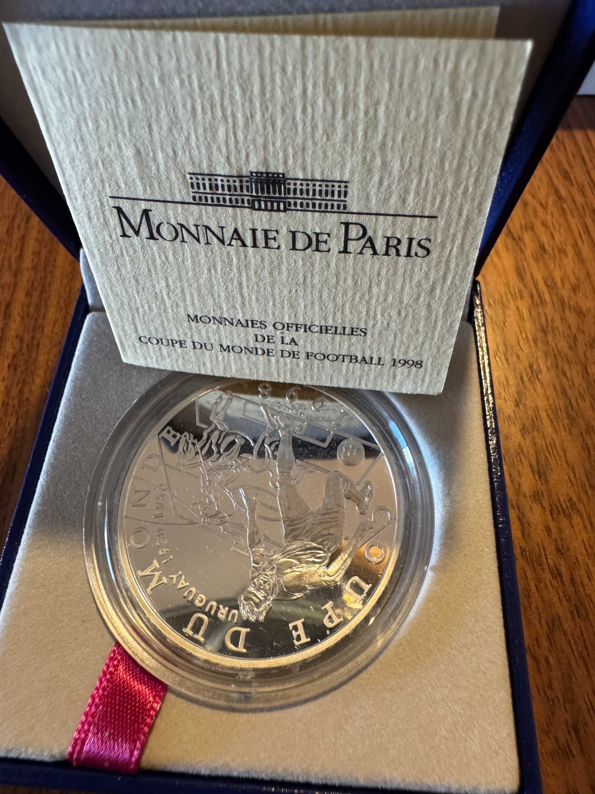 Moedas 10 Francs Mundial 1998