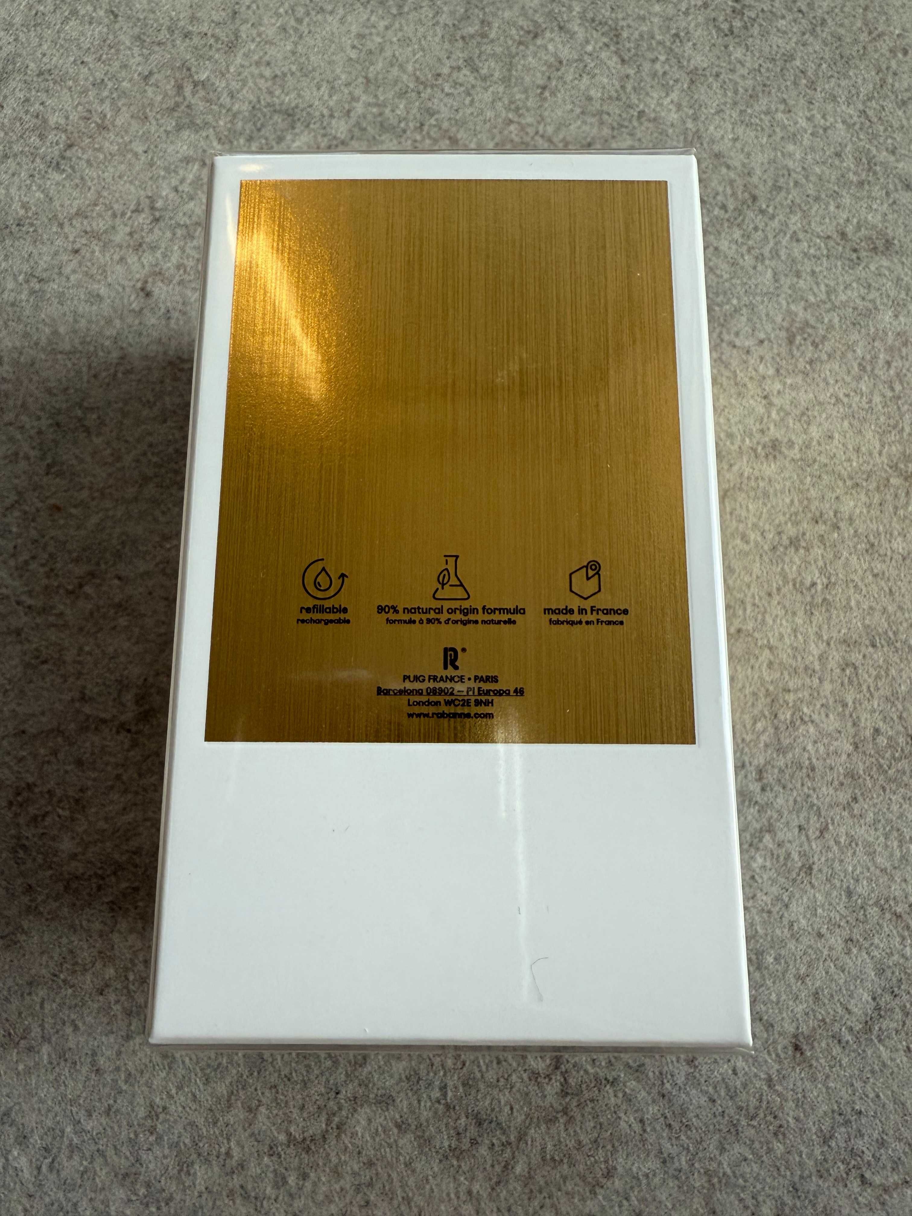 Nowa, oryginalna Million Gold Rabanne woda perfumowana 50 ml