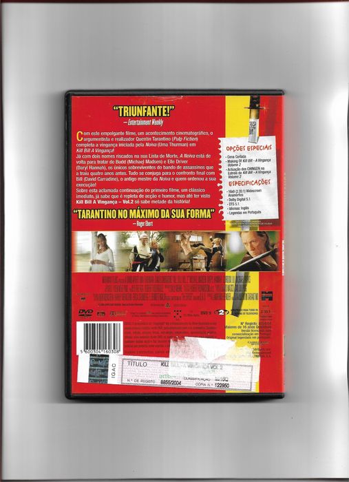 DVD Kill Bill Vol 02