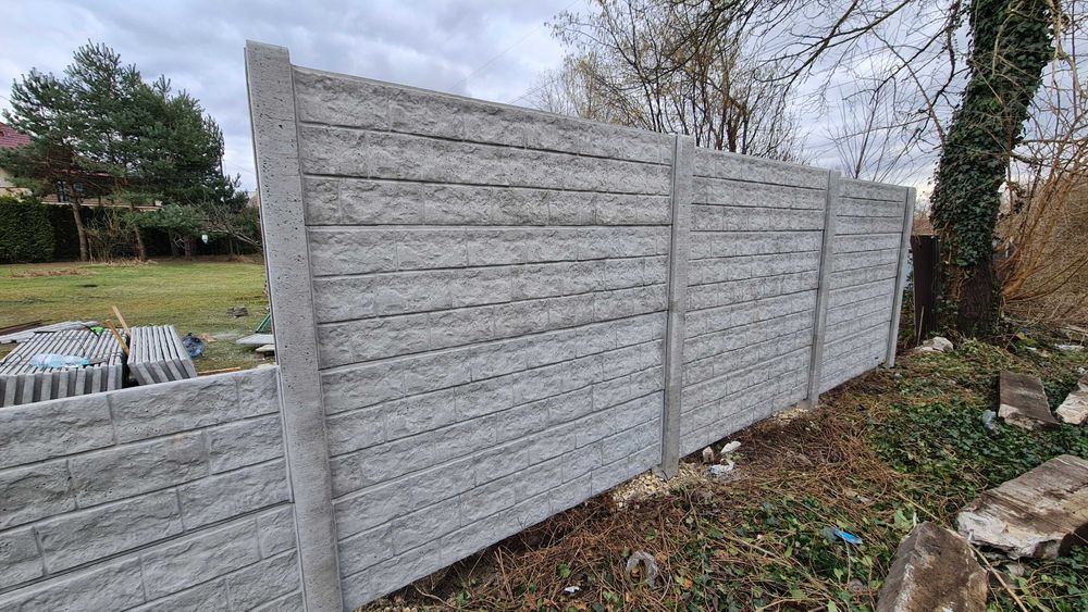 Ogrodzenia Betonowe, Panelowe 3D, Palisadowe, Bramy z MONTAŻEM