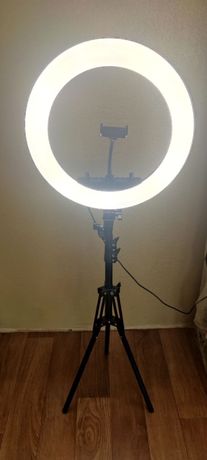 Новая Кольцевая  LED Лампа Светодиодная 45см