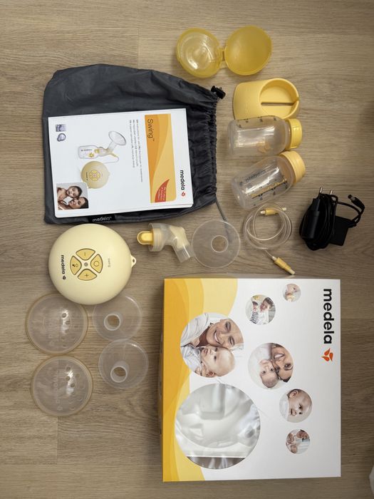 Sprzedam laktator medela swing + dużo akcesoriów