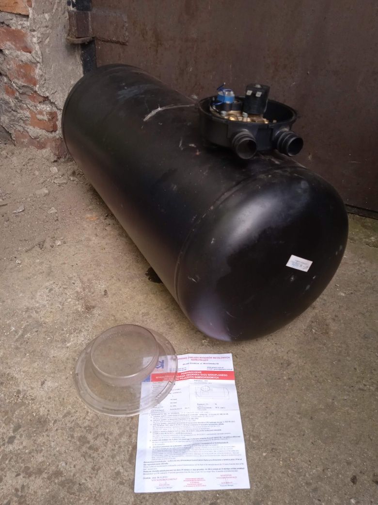 Butla Zbiornik LPG Cylindryczny WALEC 40L 50L 60L WYSYŁKA