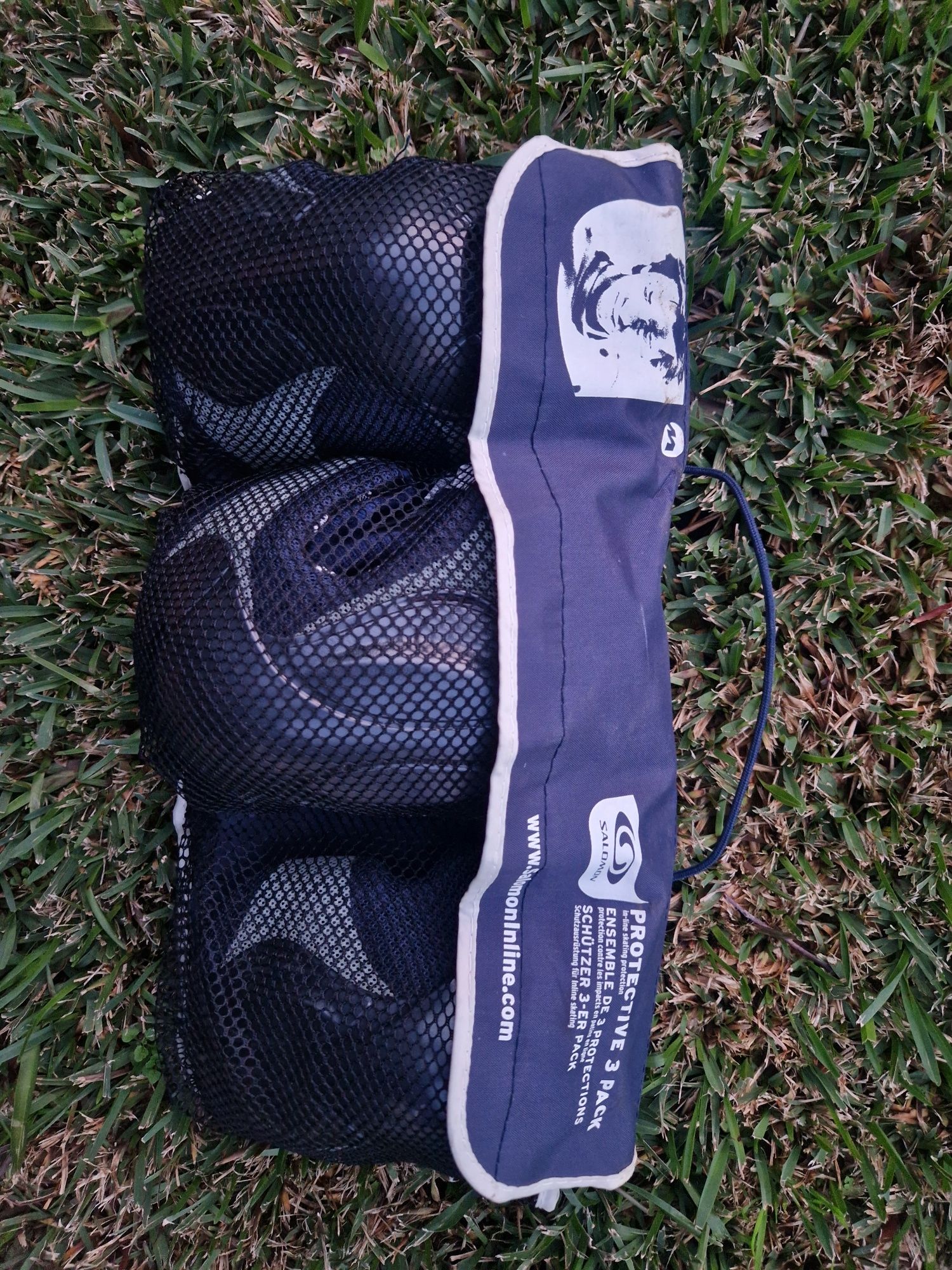 Conjunto Protecções Solomon in line ou skate