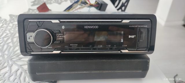 Radio samochodowe Kenwood KMM-BT502DAB