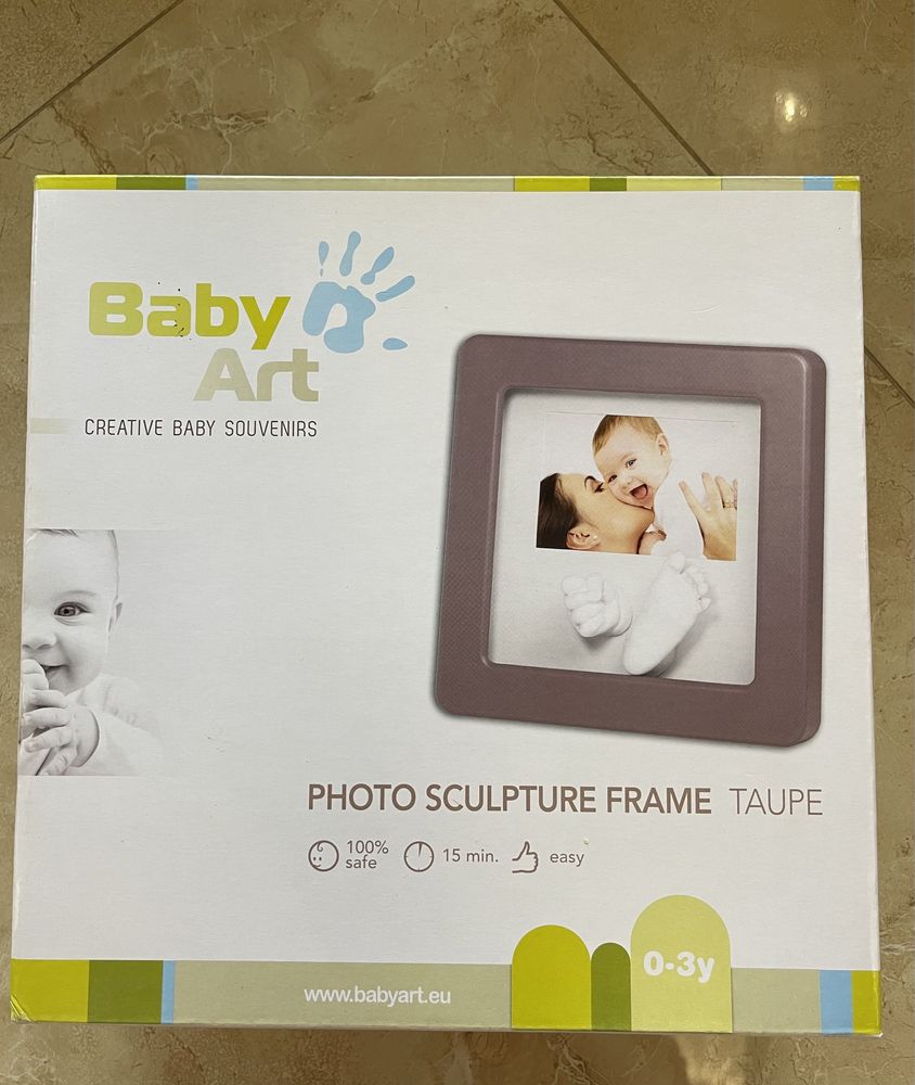 Рамка для фото і дитячих зліпків Photo Sculpture Frame taupe Baby Art