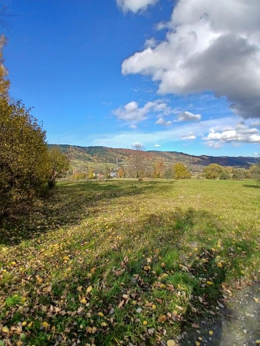 Działka rolna w górach.