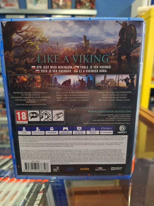 Assassin's Creed Valhalla PS4, BDB, Sklep Centrum Grania