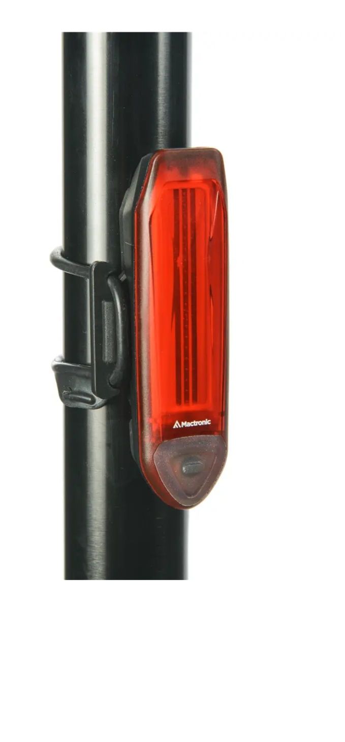 2 sztuki zestaw Mactronic Red Line 20 lm Lampa Rowerowa Tylna