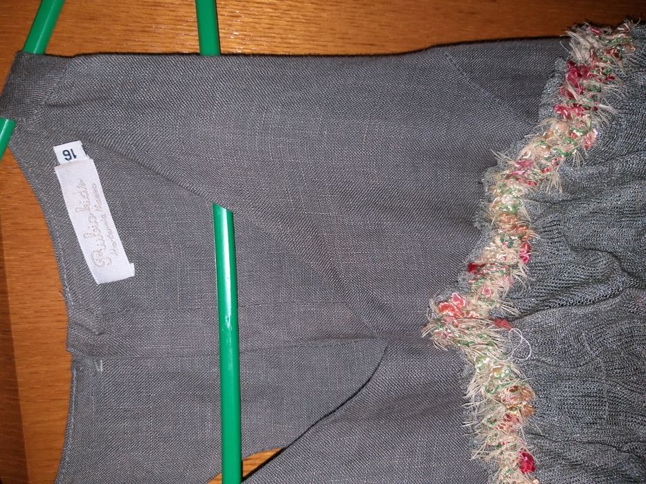 Vestido Rubio Kids USADO UMA VEZ