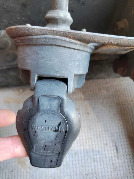 Hak holowniczy Fiat Ducato camper Burstner do osi AL-KO A50 X