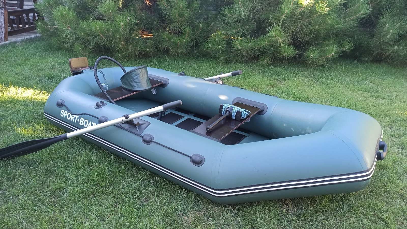 Надувная лодка Sport Boat 2,8м. Якорь в подарок!