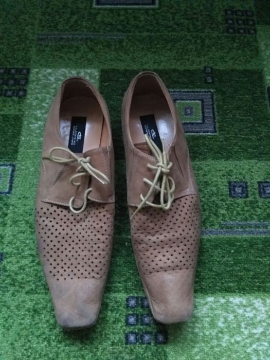 Мужские туфли фирменные luciano carvari