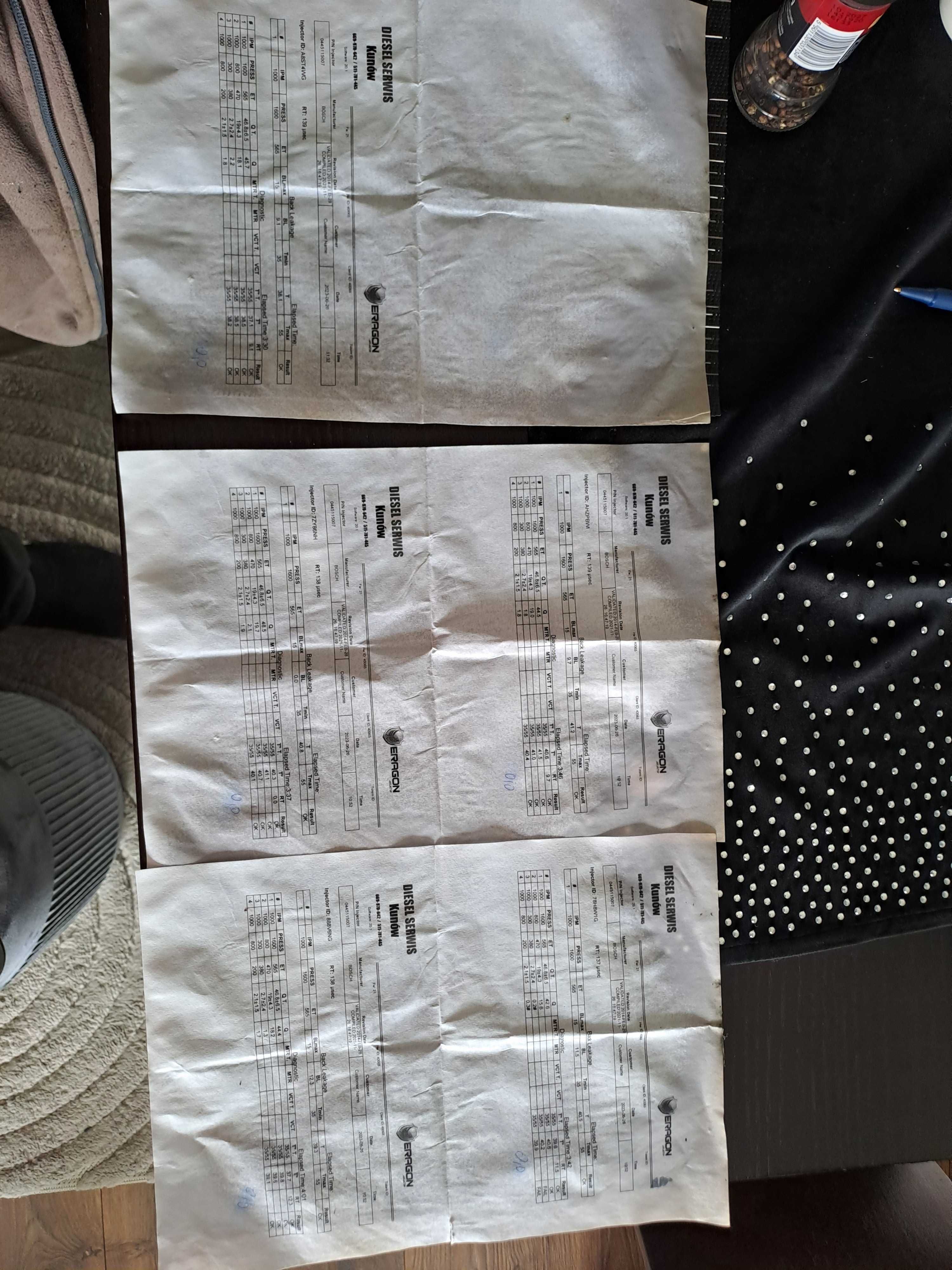 Wtryskiwacz trafic vivar primastar BOSCH  sprawdzone papier