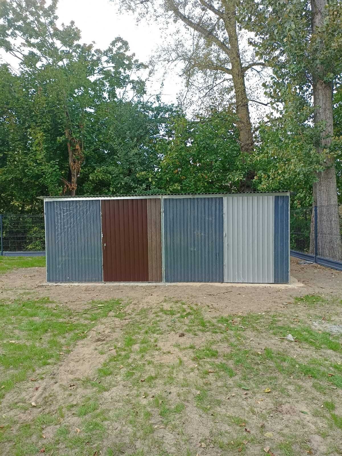 Garaż blaszany 3x5 6x5 6x6 6x8 Producent Garaż Magazyn Schowek 2x3 4x6