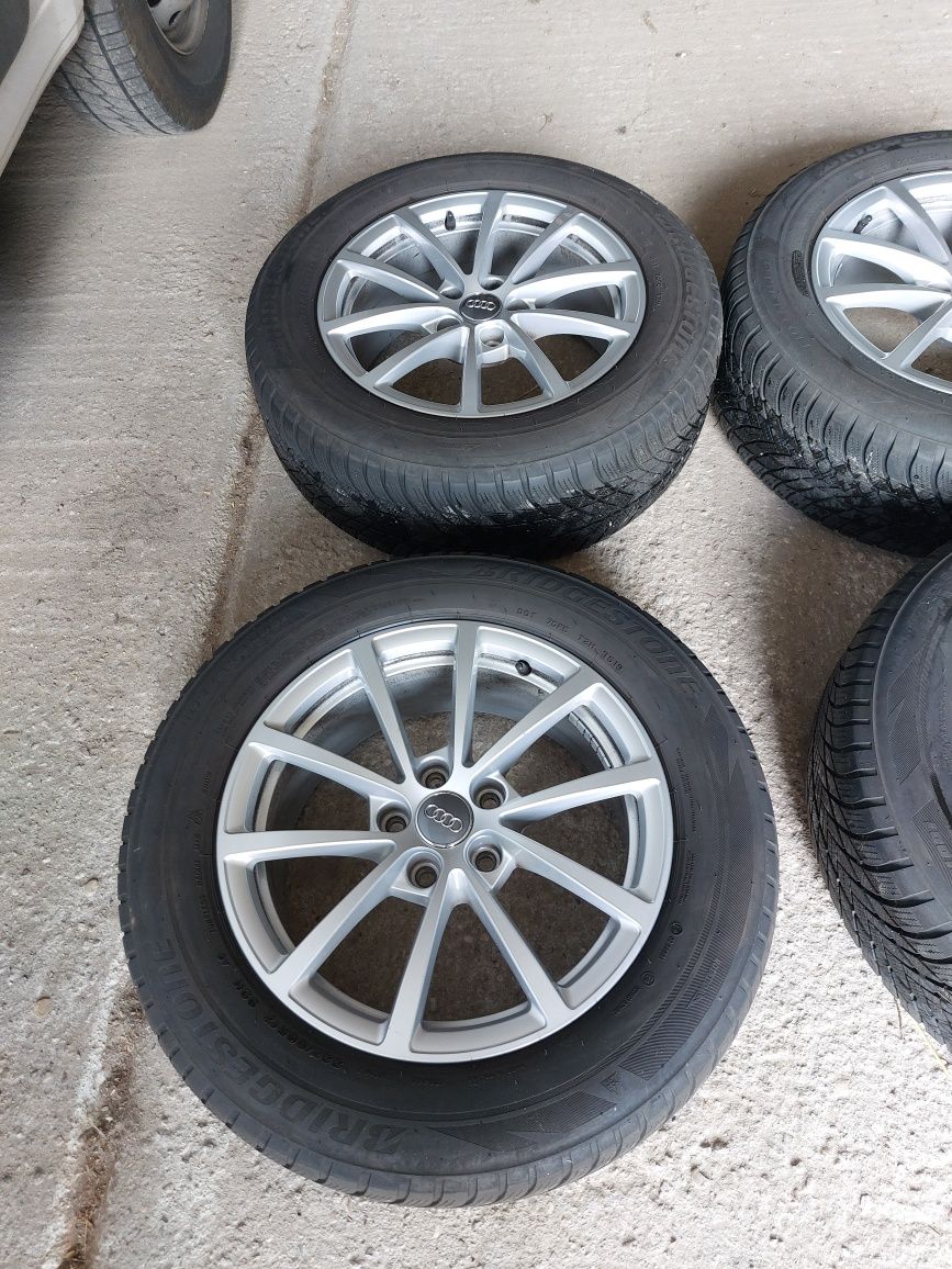 Alufelgi z oponami zimowymi Audi 17"