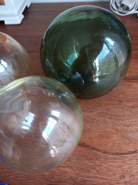 Boias de vidro pesca